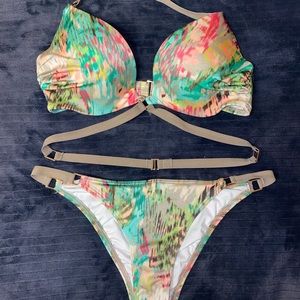 Victoria Secret Bathing Suit Set/ VS Angel special Edition Swim Suit/ RARE